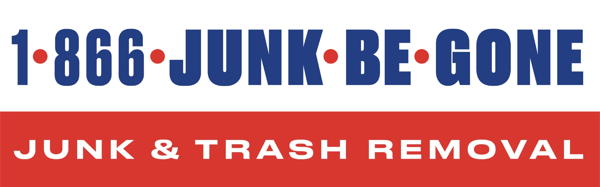 1-866-JUNK-BE-GONE CORP / MIAMI logo