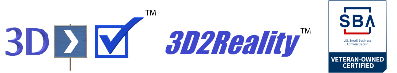 3D2REALITY LLC logo