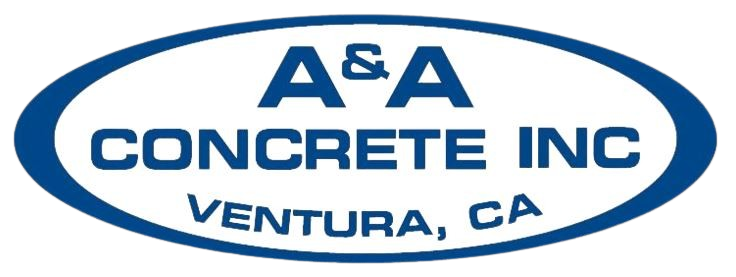 A & A CONCRETE logo