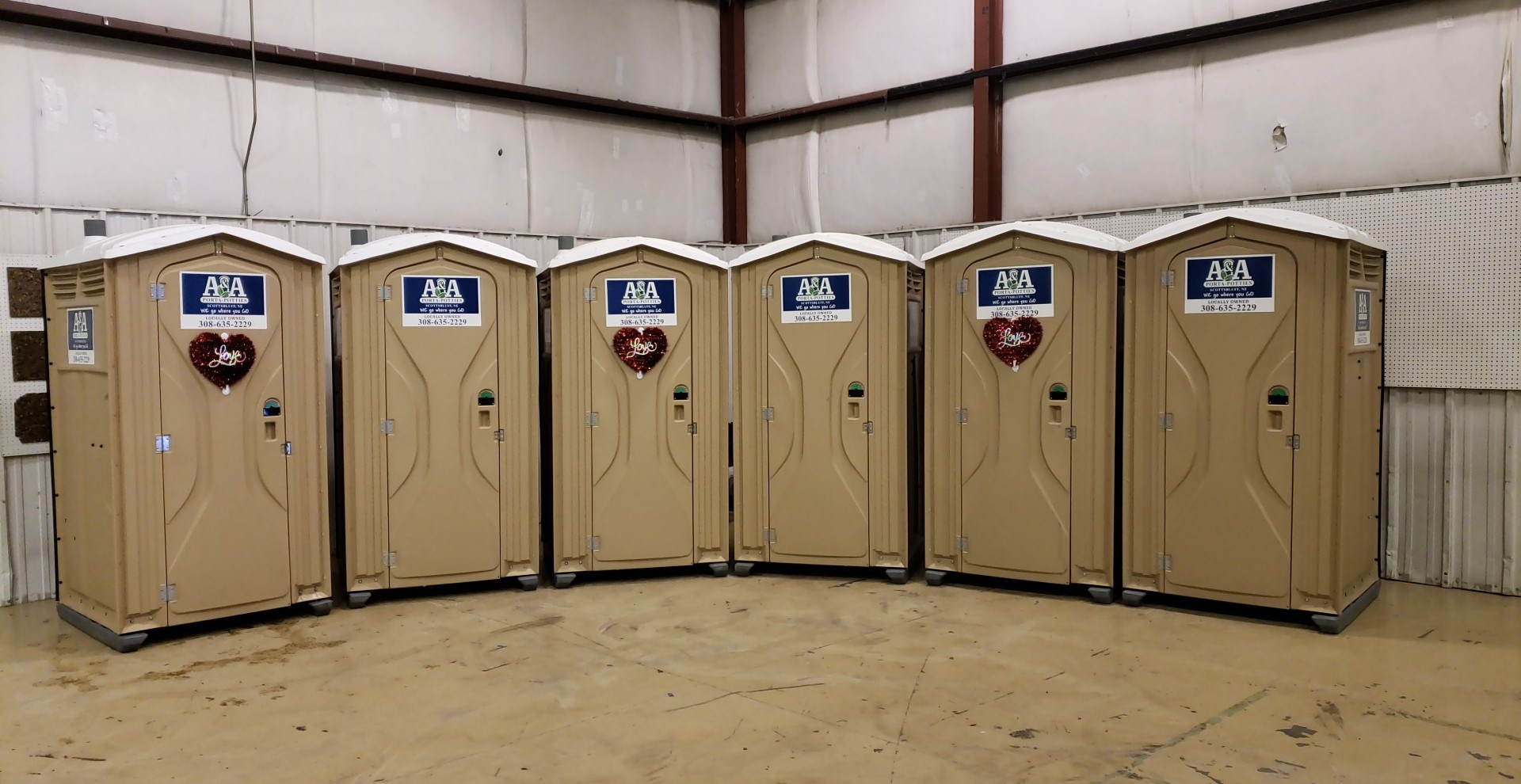 A & A PORTA POTTIES LLC logo