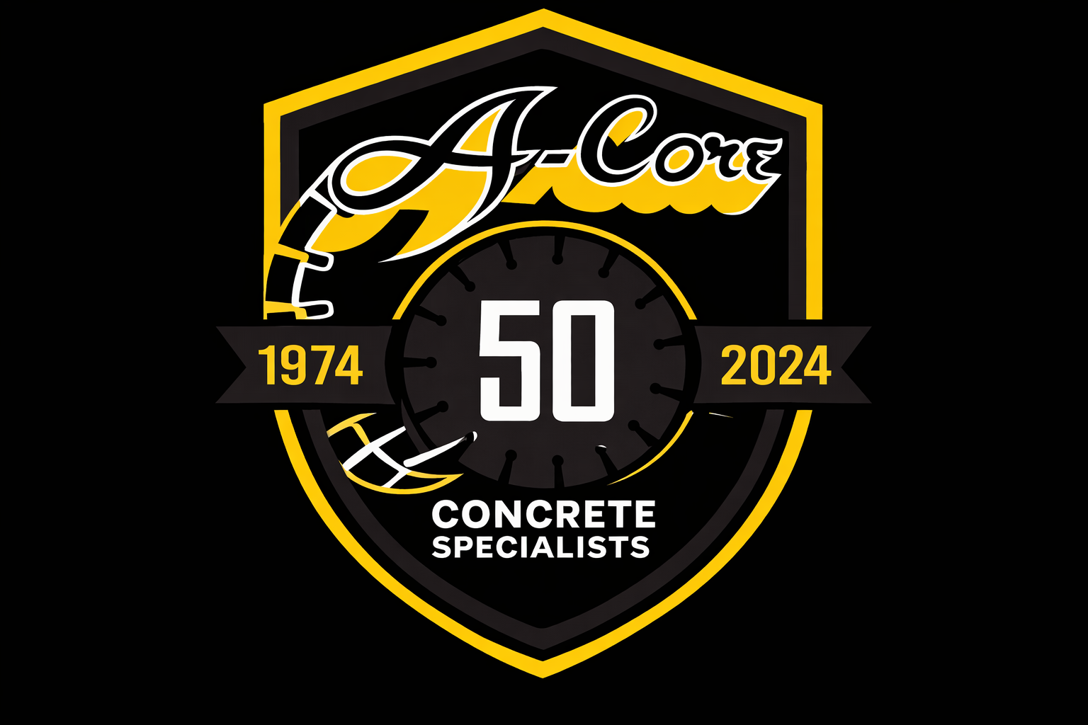 A-CORE CONCRETE SPECIALISTS OF TEXAS logo