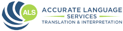 ACCURATE LANGUAGE SERVICES LLC logo