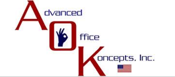 ADVANCED OFFICE KONCEPTS, INC logo