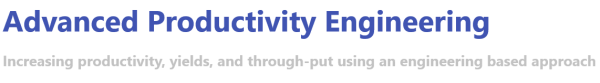 ADVANCED PRODUCTIVITY ENGINEERING logo