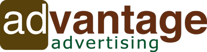 ADVANTAGE ADVERTISING logo