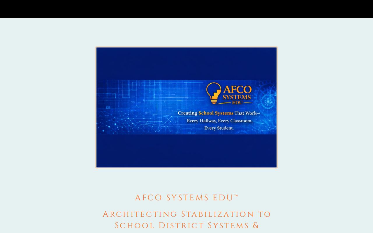 AFCO SYSTEMS EDU logo