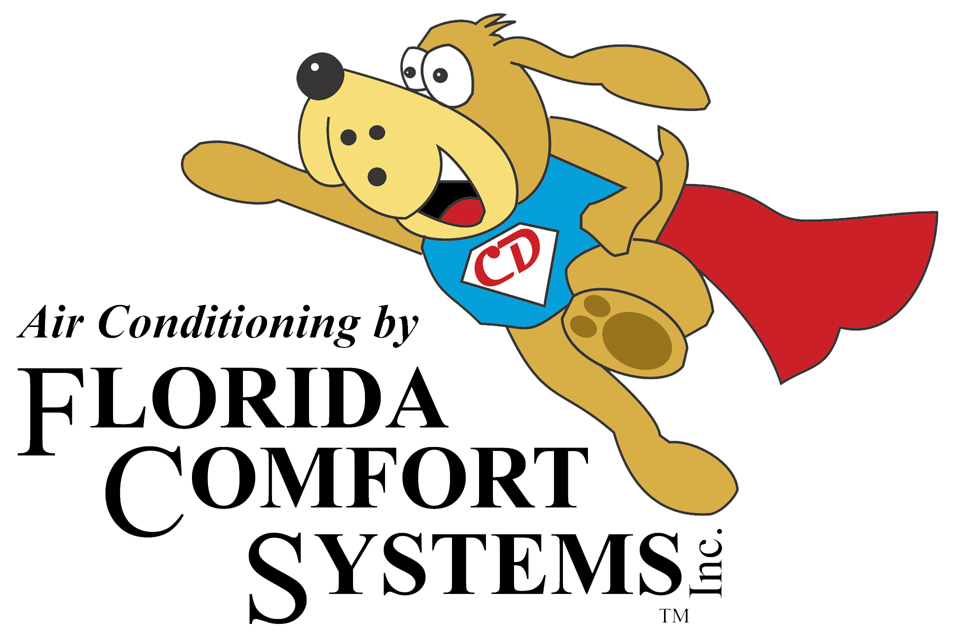 AIR CONDITIONING BY FLORIDA COMFORT SYSTEMS, INC logo