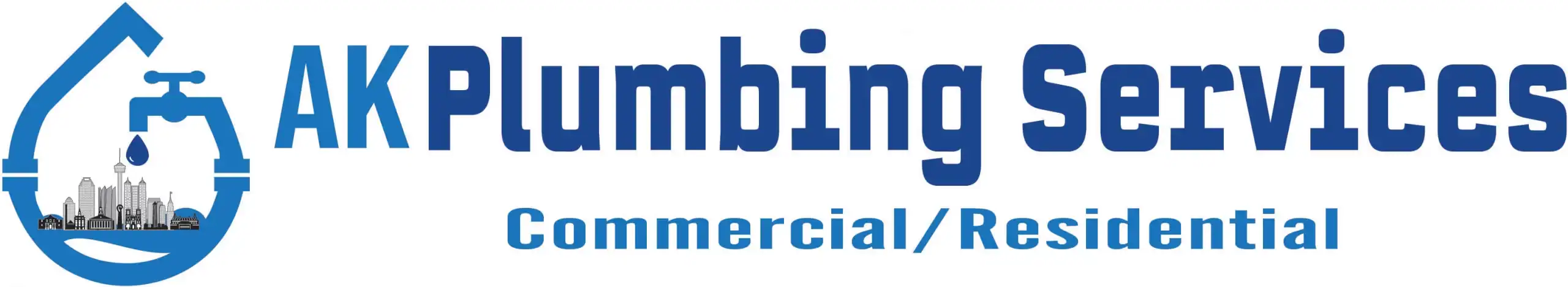 AK PLUMBING SERVICES logo