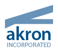 AKRON INCORPORATED logo