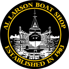 AL LARSON BOAT SHOP logo