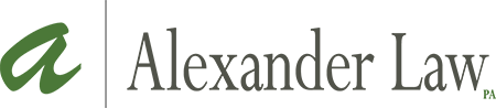 ALEXANDER LAW PA logo