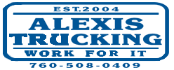 ALEXIS TRUCKING logo