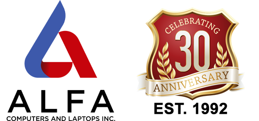 ALFA COMPUTERS & LAPTOPS INC logo
