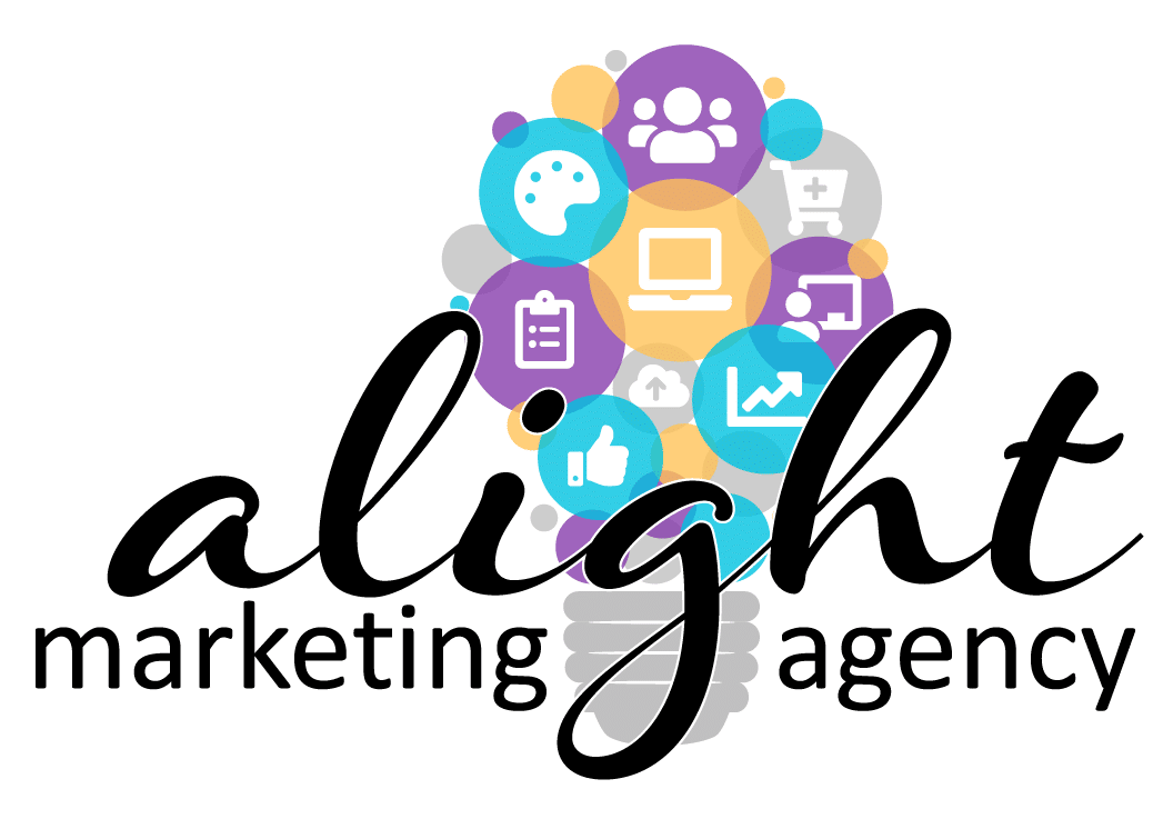 ALIGHT MARKETING AGENCY logo
