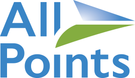 ALL POINTS EXPRESS, LLC logo