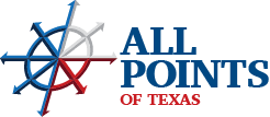 ALL POINTS OF TEXAS logo