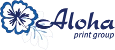 ALOHA PRINT GROUP logo