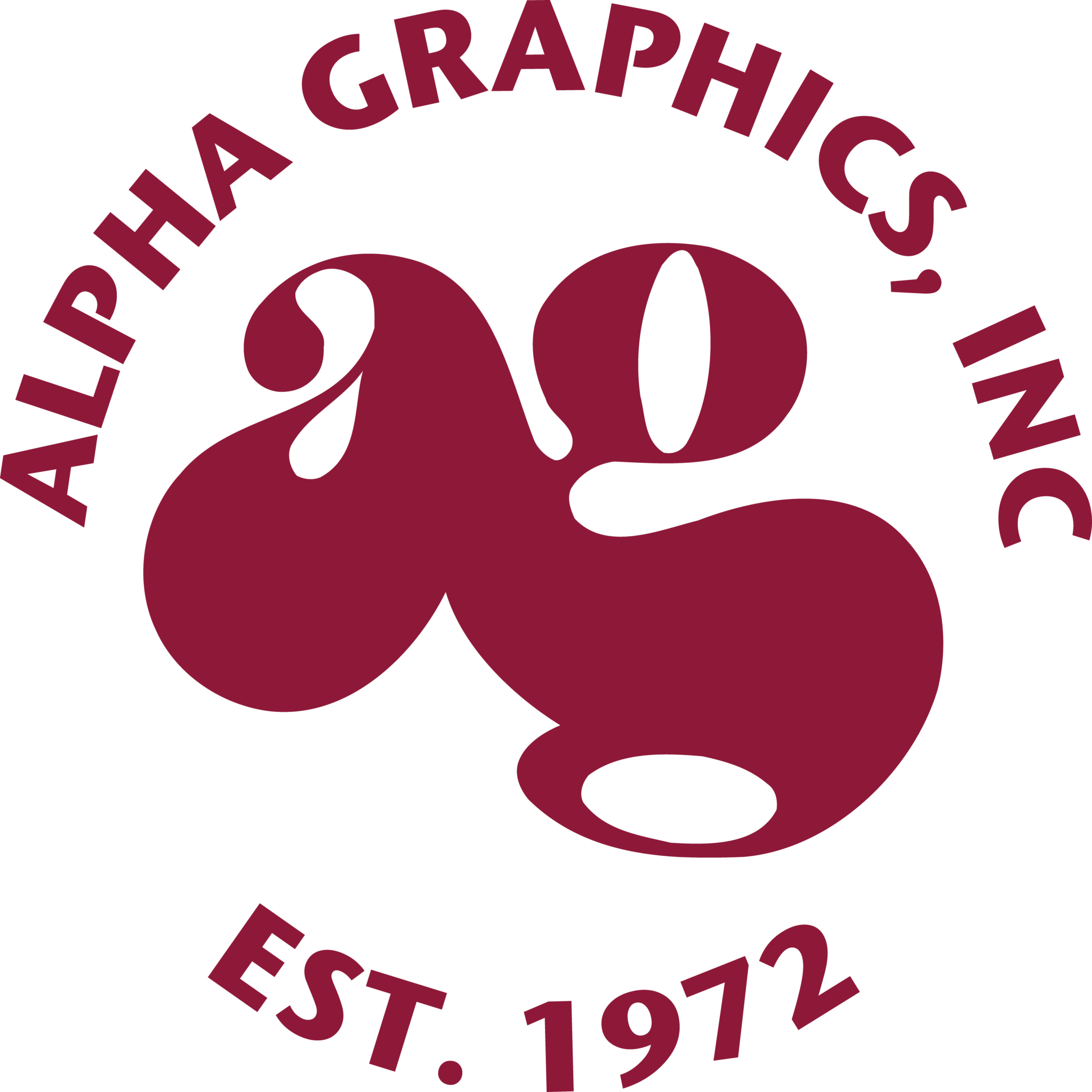 ALPHA GRAPHICS INC logo