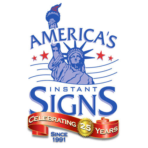 AMERICA'S INSTANT SIGNS logo