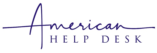 AMERICAN HELP DESK logo