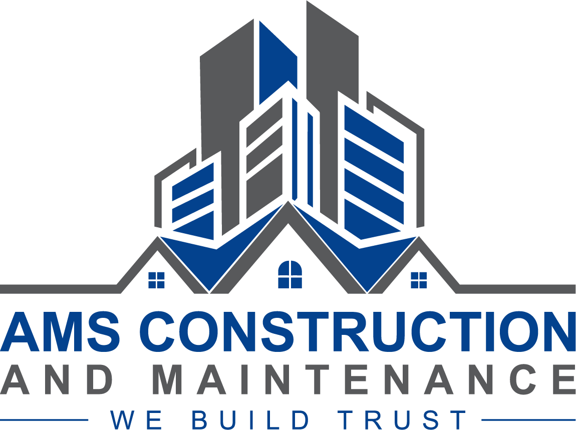 AMS CONSTRUCTION logo