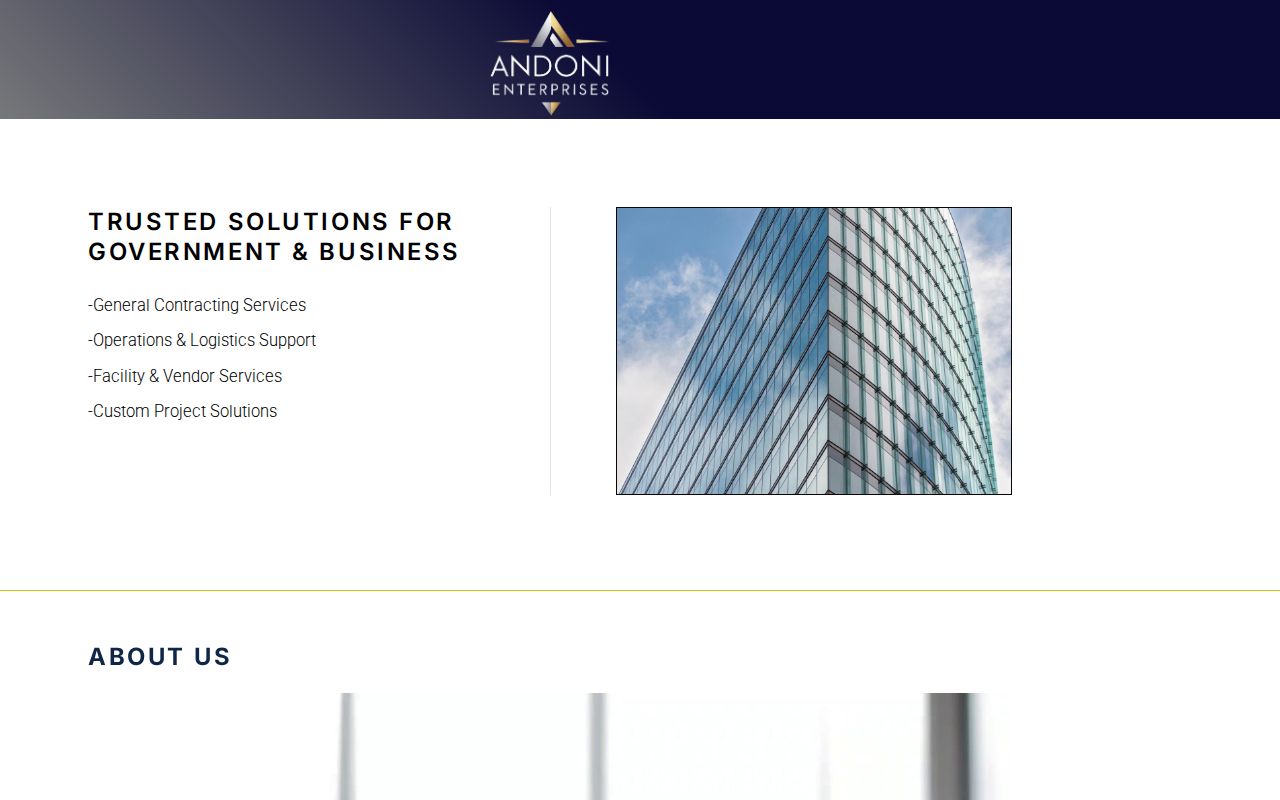 ANDONI ENTERPRISES logo