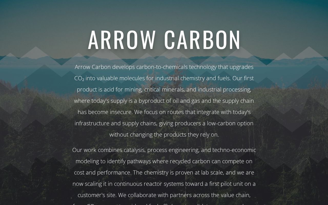 ARROW CARBON INC. logo