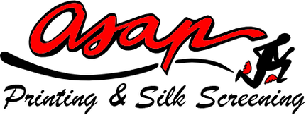 ASAP SCREEN PRINTING logo