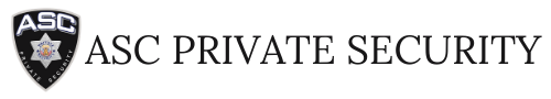 ASC PRIVATE SECURITY logo