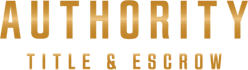 AUTHORITY TITLE & ESCROW logo