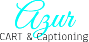 AZUR CART & CAPTIONING logo