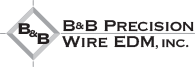 B & B PRECISION WIRE EDM INC logo