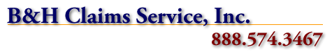 B&H CLAIMS SERVICE INCORPORATED logo