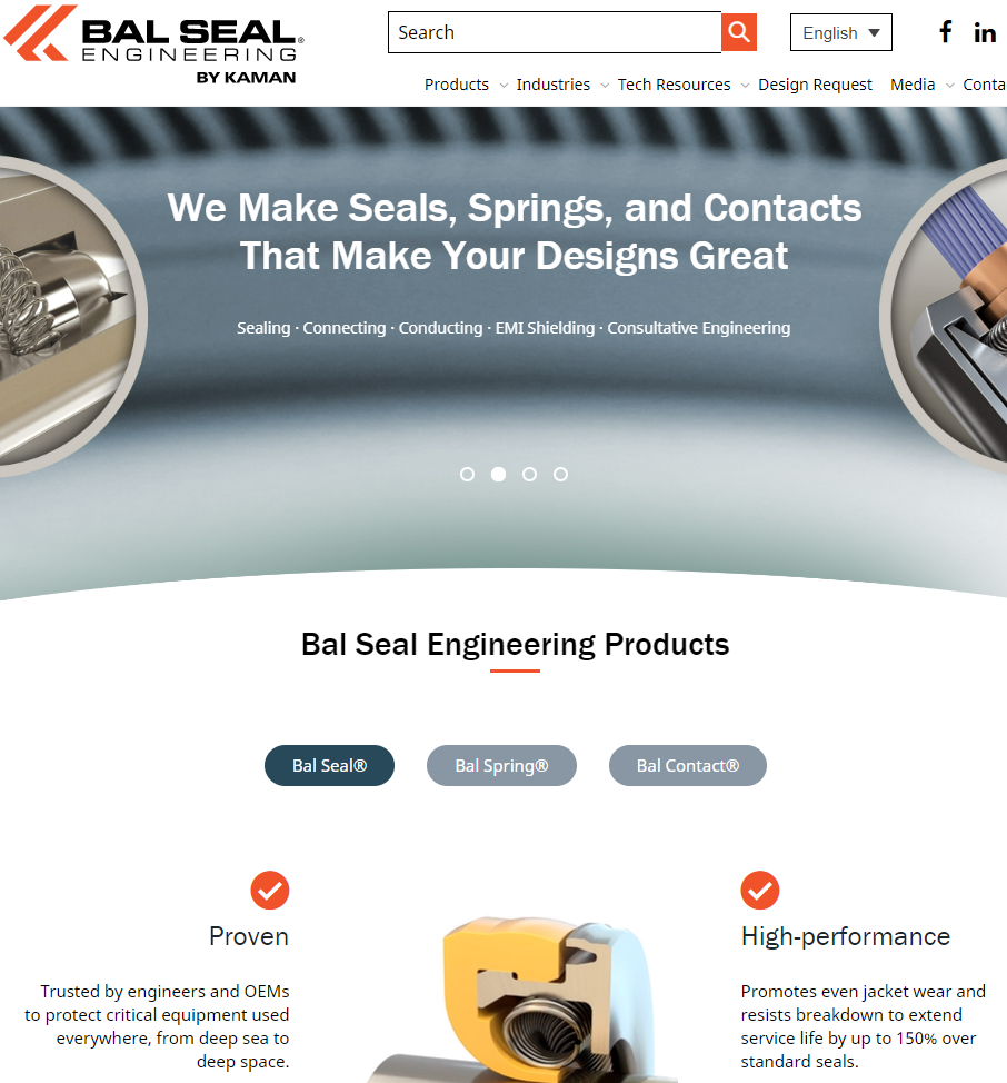 BAL SEAL ENGINEERING INC logo