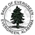 BANK OF EVERGREEN logo
