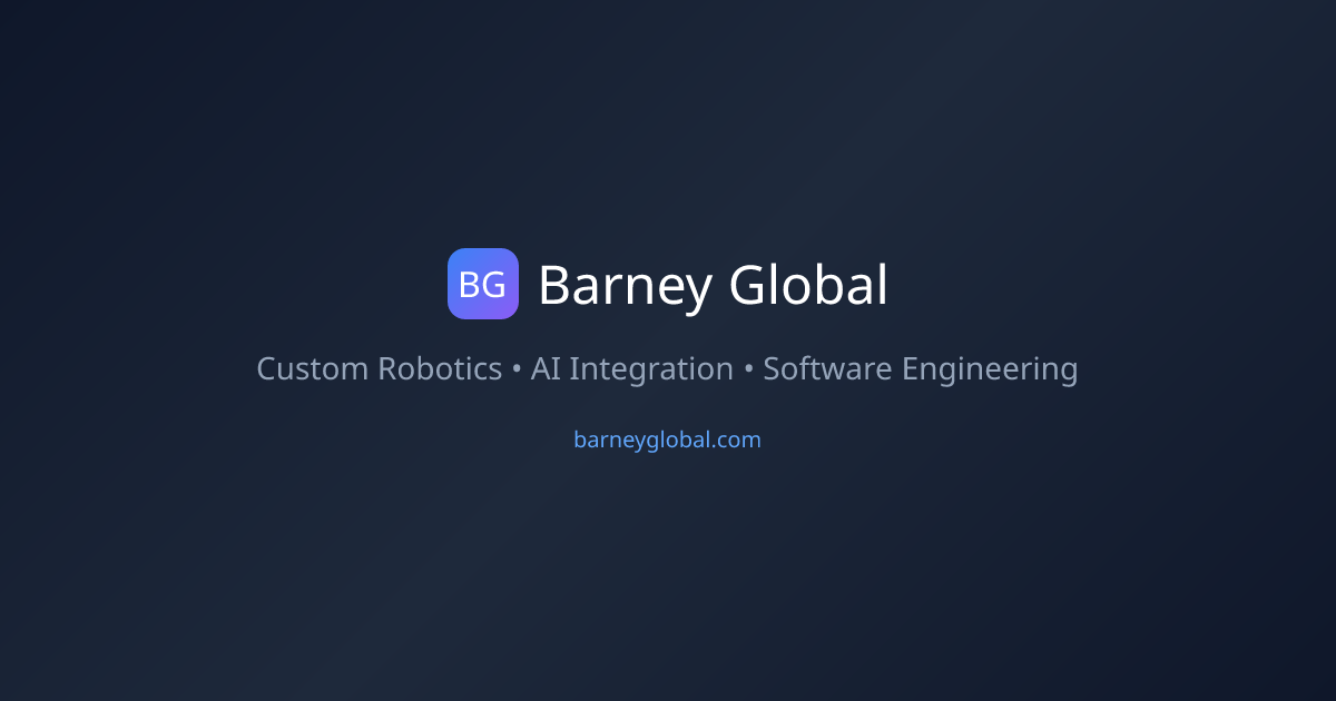 BARNEY GLOBAL LLC logo