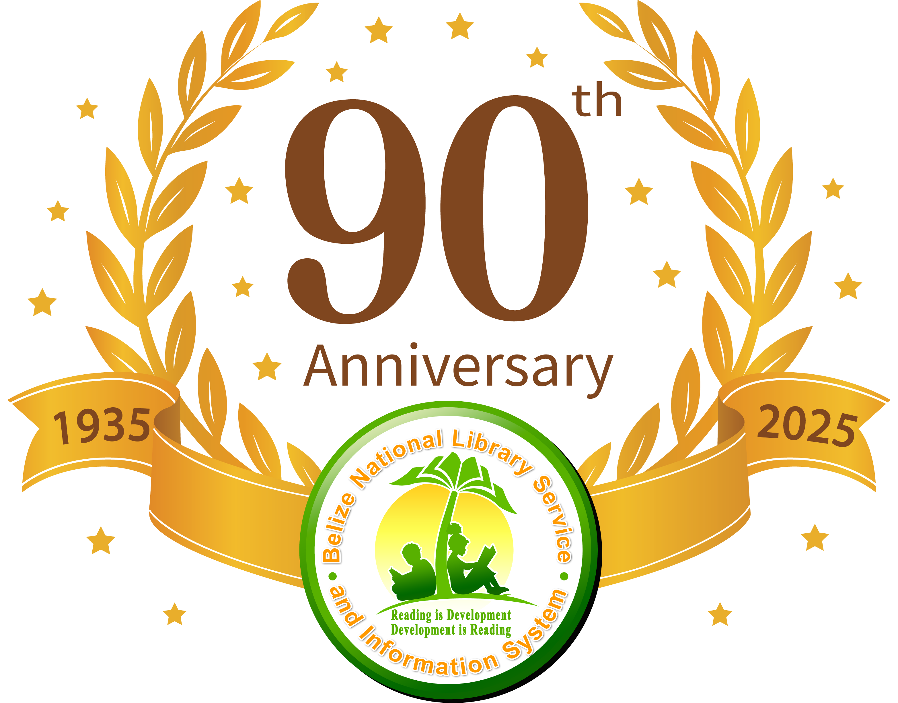 BELIZE NATIONAL LIBRARY SERVICE AND INFORMATION SYSTEM logo
