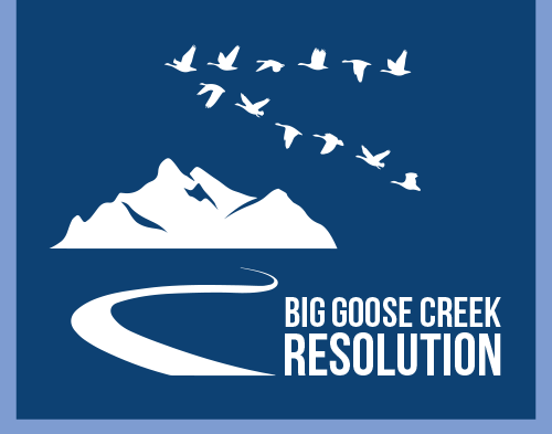 BIG GOOSE CREEK RESOLUTIONS logo