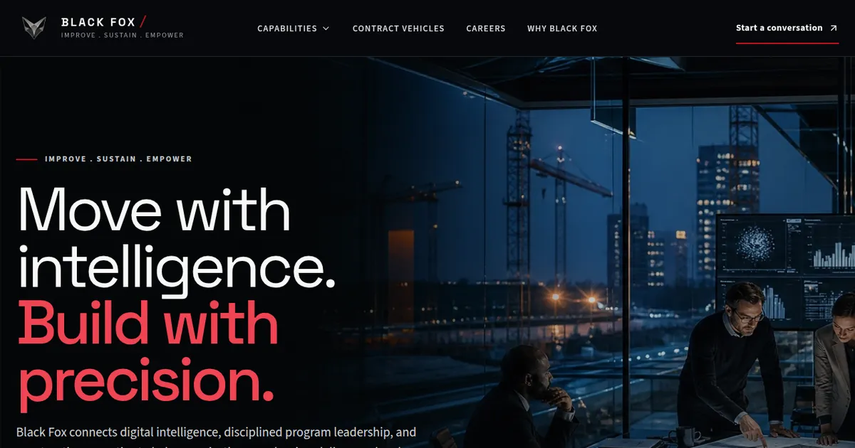 BLACK FOX LLC logo