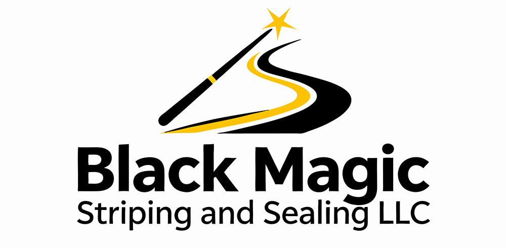 BLACK MAGIC STRIPING AND SEALING LLC logo