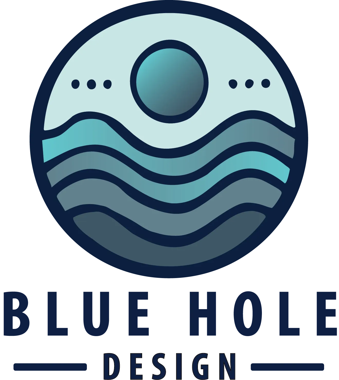 BLUE HOLE DESIGN logo