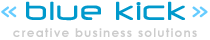 BLUE KICK logo