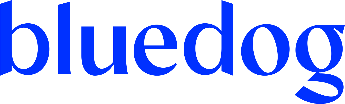 BLUEDOG DESIGN, INC. logo