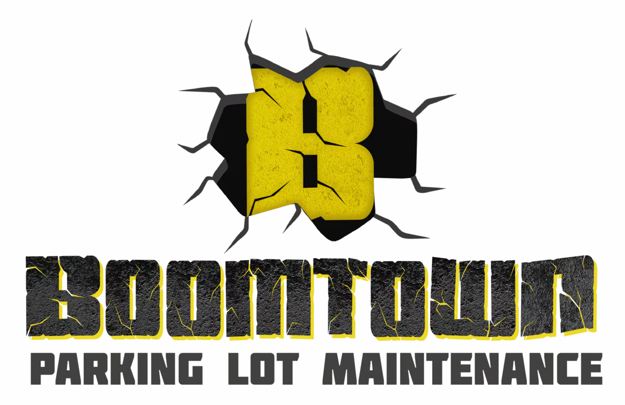 BOOMTOWN PARKING LOT MAINTENANCE logo