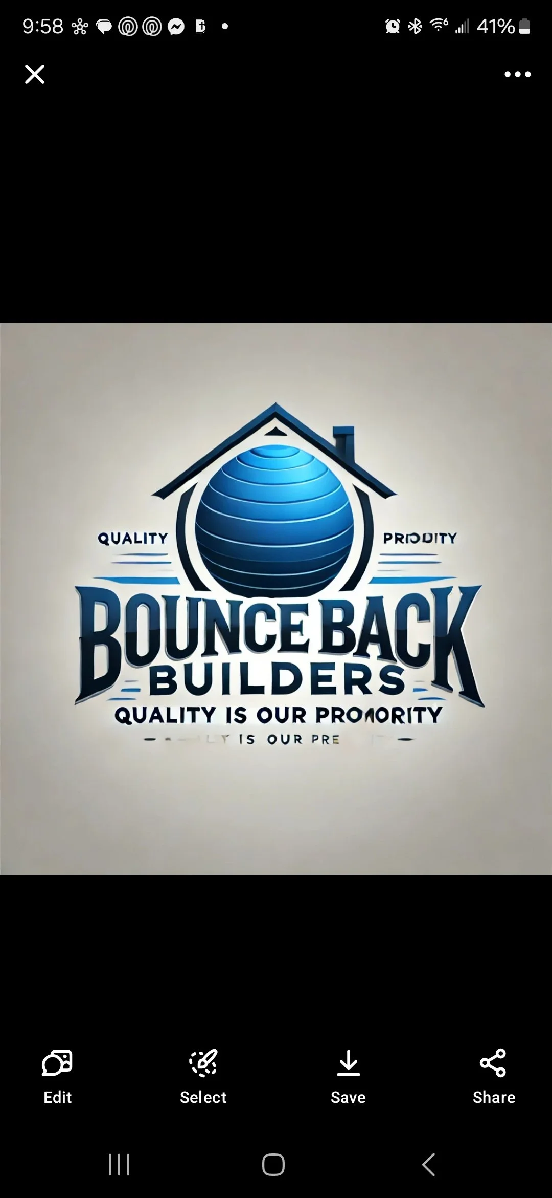 BOUNCE BACK BUILDERS logo