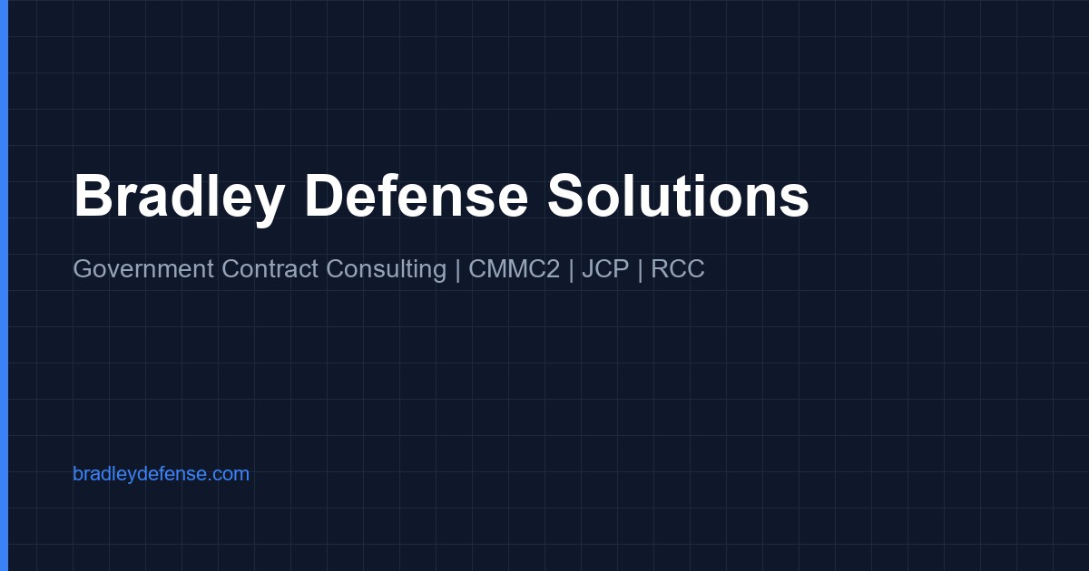 BRADLEY DEFENSE SOLUTIONS INC logo