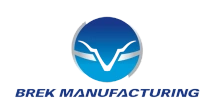 BREK MANUFACTURING CO logo