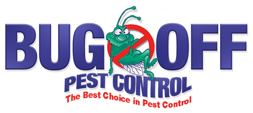 BUG OFF PEST CONTROL logo