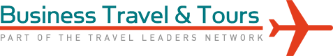 BUSINESS TRAVEL & TOURS logo