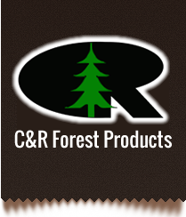 C & R FOREST PRODUCTS logo